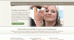Desktop Screenshot of barefacedmakeup.co.uk